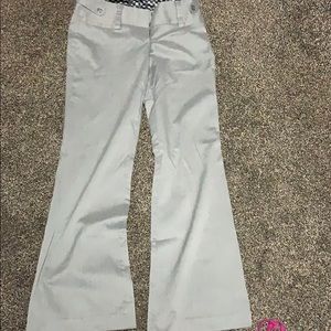 Wide leg Gray work pants worn once.